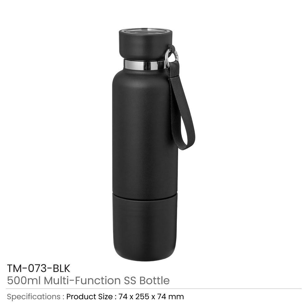 45670 - Multi-Function-SS-Bottles-500ml-TM-073-BLk