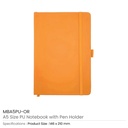 37211 - PU-Notebook-with-Pen-Holder-MBA5PU-OR.jpg