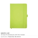 37211 - PU-Notebook-with-Pen-Holder-MBA5PU-LGR.jpg