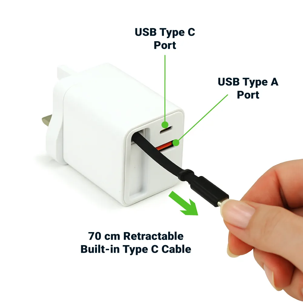 50110 - 80W-GaN-Charger-Adaptor-TA-006-Manuals