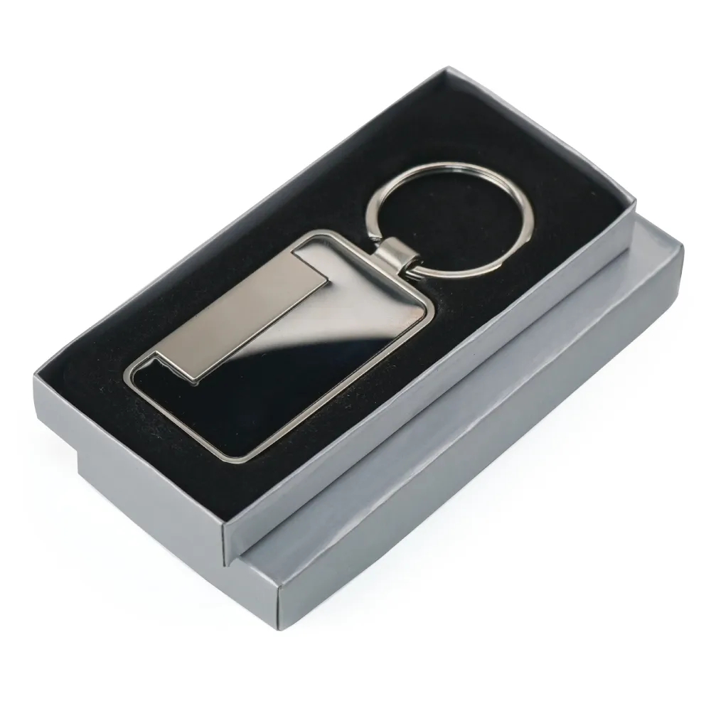 49184 - Metal-Keychain-Rectangle-KH-15-SIL-with-Box