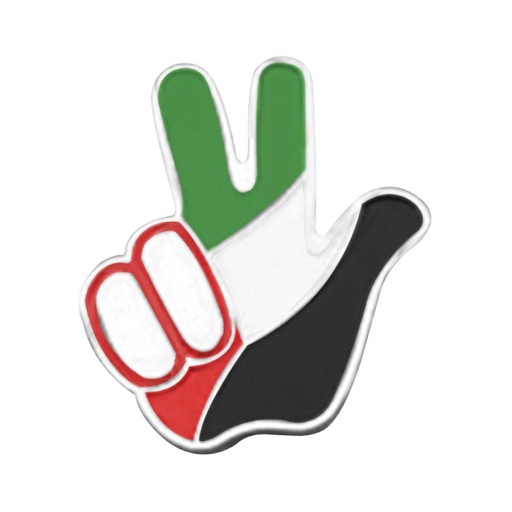 [2102] UAE Peace Sign Badges