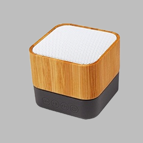 [STMT 081121] Cube Bamboo Bluetooth Speaker
