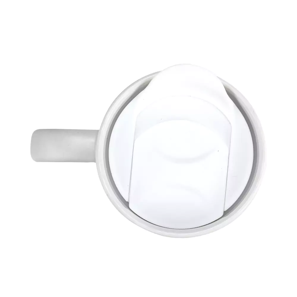 Ceramic Mugs with Lid and Cork Base 385 ml