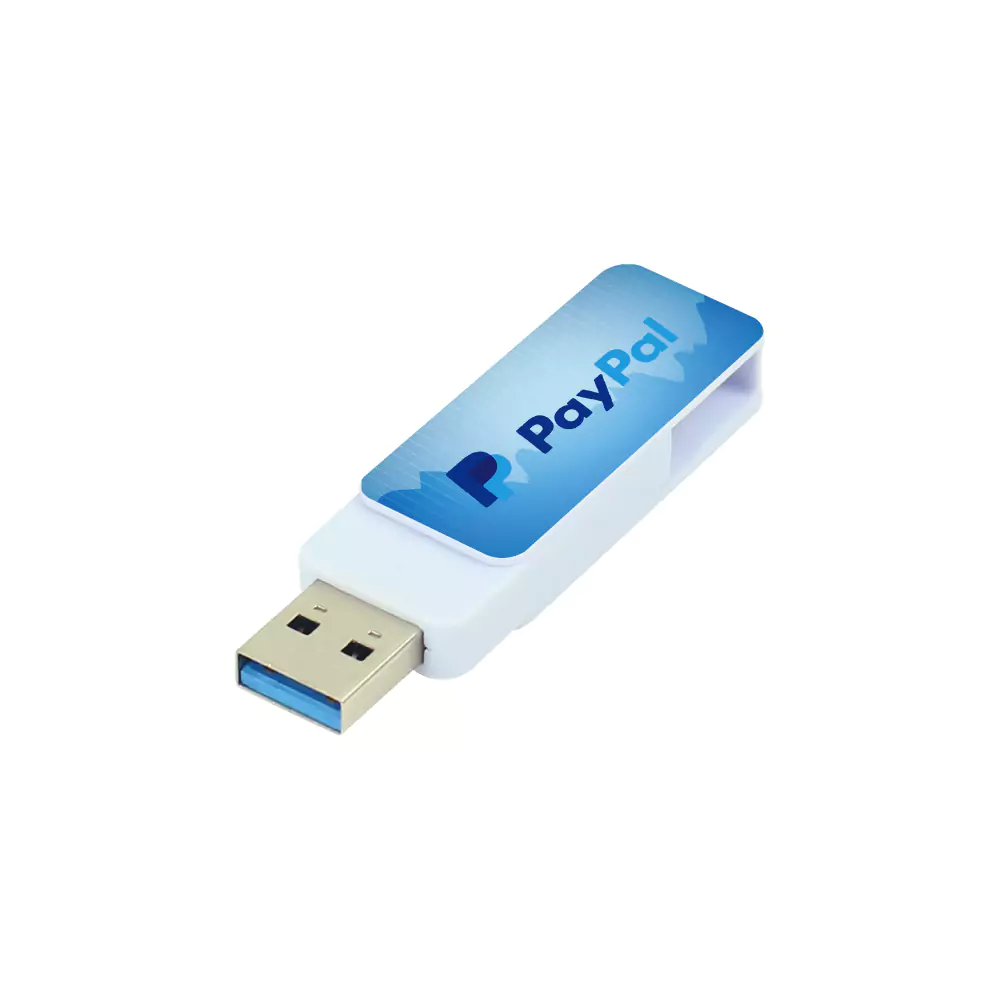 OTG White Swivel USB 64GB V. 3.0 Type C