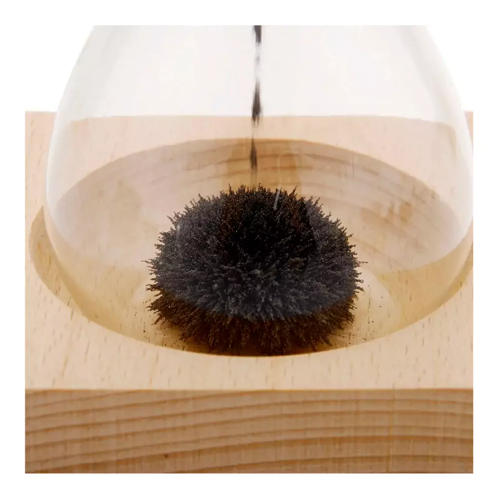 Magnetic Sand Timer with Wooden Base - 2 Minutes