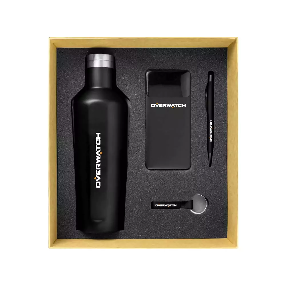 Black Theme Gift Sets in Cardboard Gift Box GS-016