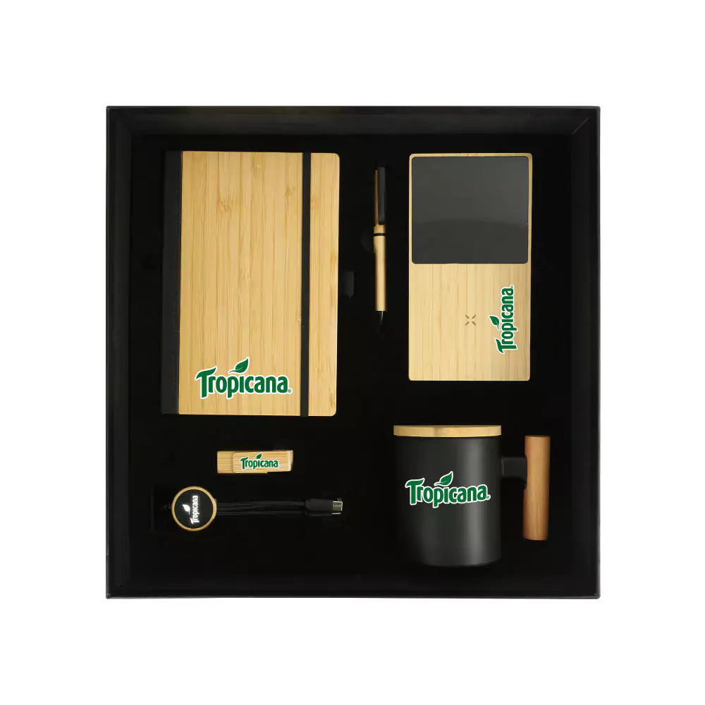 Promotional Gift Sets in a Black Cardboard Gift Box GS-053