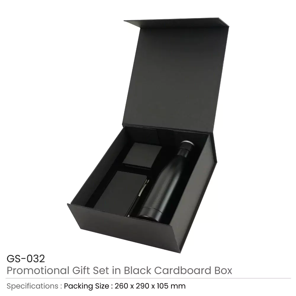 Gift Sets in a Black Cardboard Gift Box GS-032