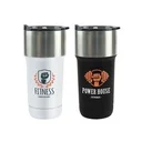 Double Wall SS Tumblers with Slide-Lock PP Lid 591ml