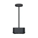 Desk Lamp with 15W Wireless Charger, Clock and Pen Holder