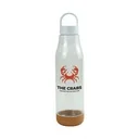 rPET Bottles with Cork Base, Twist-off Lid, Handle 720ml