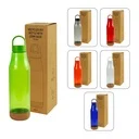 rPET Bottles with Cork Base, Twist-off Lid, Handle 720ml