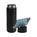 Double Wall SS Bottle, Twist-off Lid with Phone Holder 600 ml