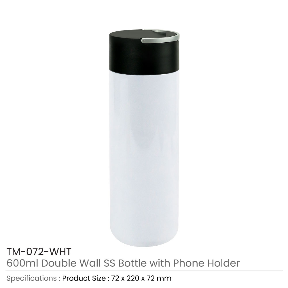 45605 - Double-Wall-SS-Bottle-TM-072-WHT