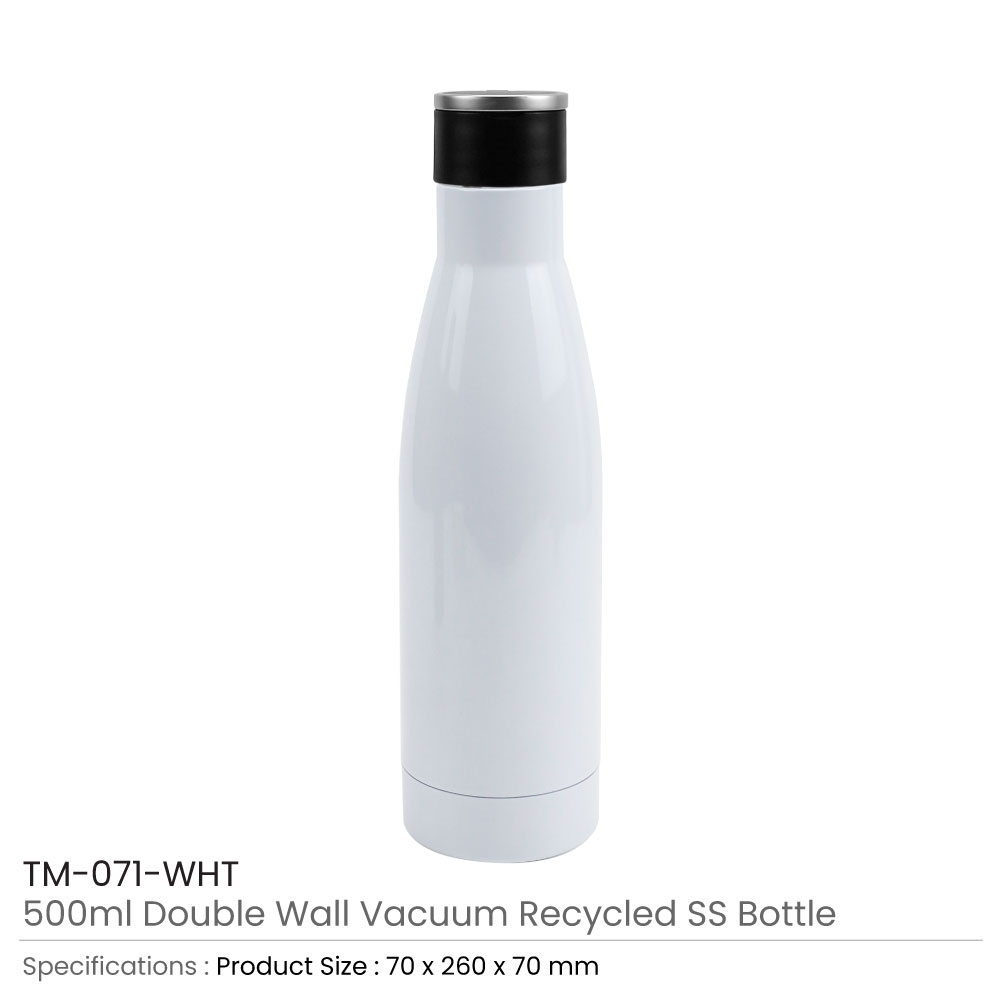 45591 - Double-Wall-SS-Bottle-TM-071-WHT
