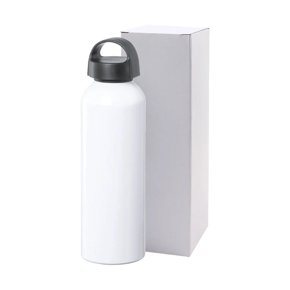 White Bottles with Breast Cancer Awareness Logo