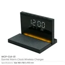 Dorniel Alarm Clock, 15W Wireless Charger and Night Light