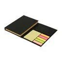 Tri-Fold Notepad with Sticky Notes, Pen, Card Slot and Ruler