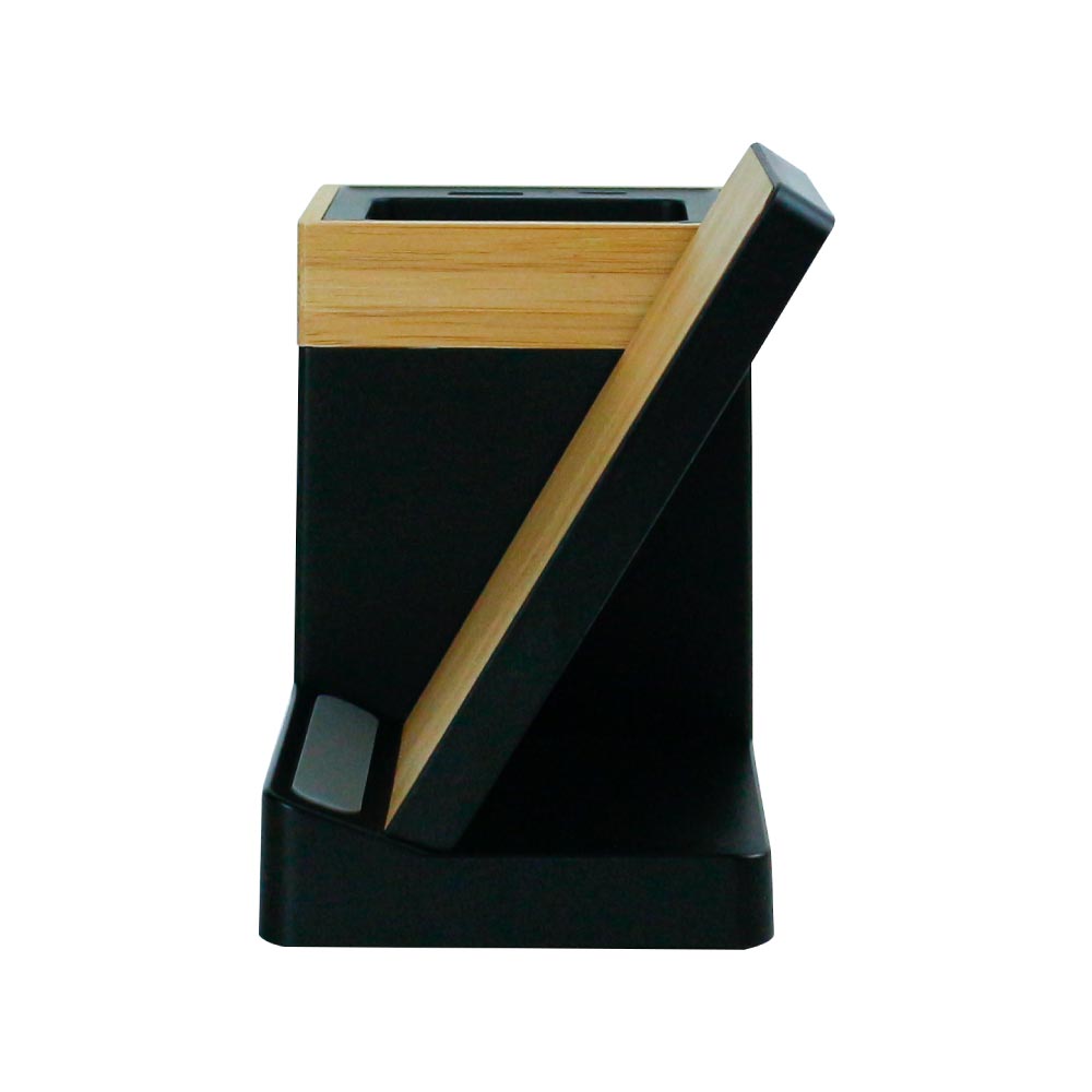 45393 - Pen-Holder-and-Wireless-Charger-WDS6-BLK-Side-View.jpg