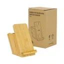 Bamboo Pen Holder with 15W Fast Wireless Charger