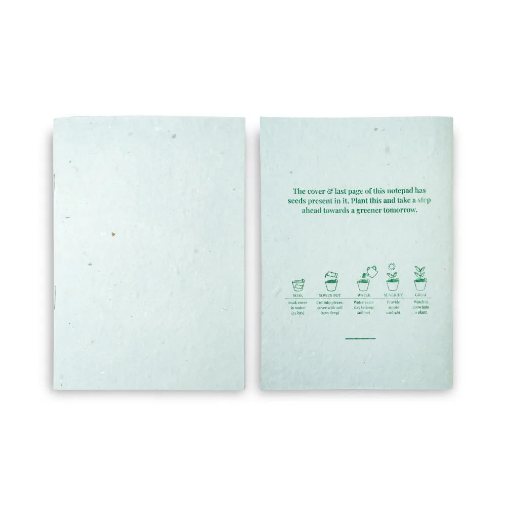 Plantable Notepads B6 with Wild Flower Seeds Covers