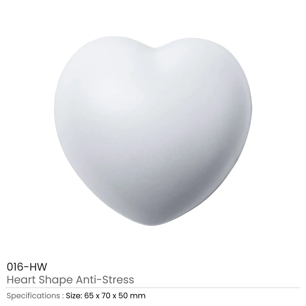 Heart Shaped Anti-Stress Balls