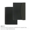Dorniel A5 Size Notebooks PU Hardcover and Magnetic Flap