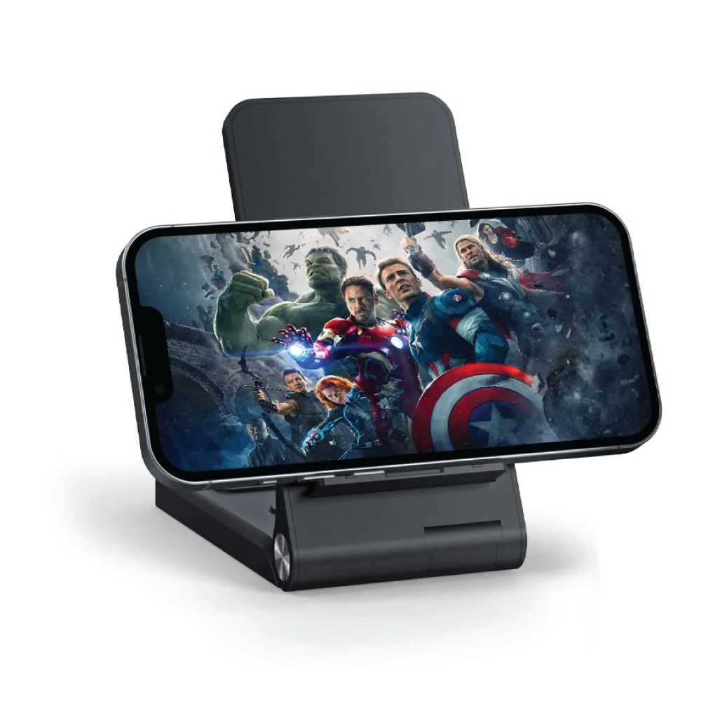 Foldable Wireless Charging Station 15W and Light-up Logo