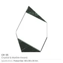 Crystal and Marble Awards in Box