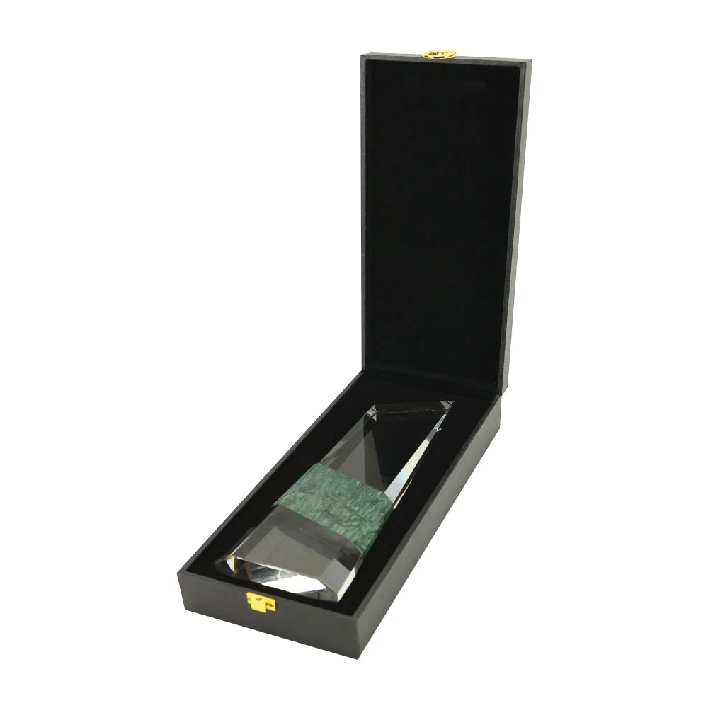 Vertical Crystal & Marble Awards in Box