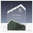 Mountain Shape Crystal & Marble Award