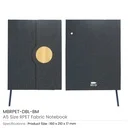 A5 size RPET Fabric Notebooks