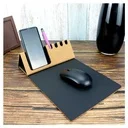 Multi Function Foldable Cork+PU Mousepad