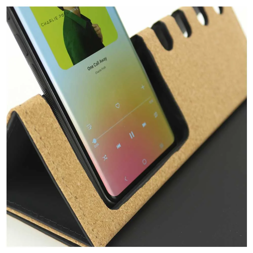 Multi Function Foldable Cork+PU Mousepad