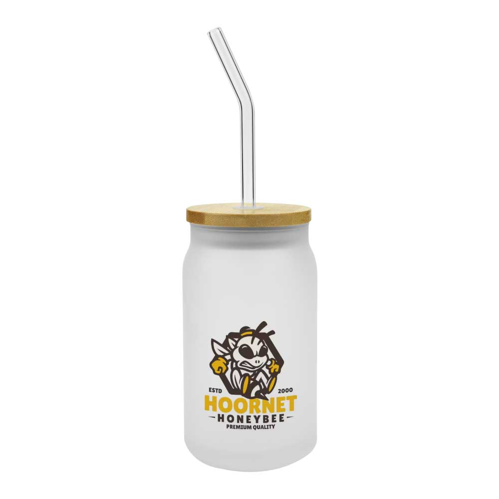 39961 - Branding-Glass-Bottle-with-Straw-TM-035