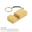 39922 - Bamboo-Phone-Stand-Keychain-KH-14-BM-Details