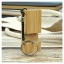Bamboo Phone Stand Keychain