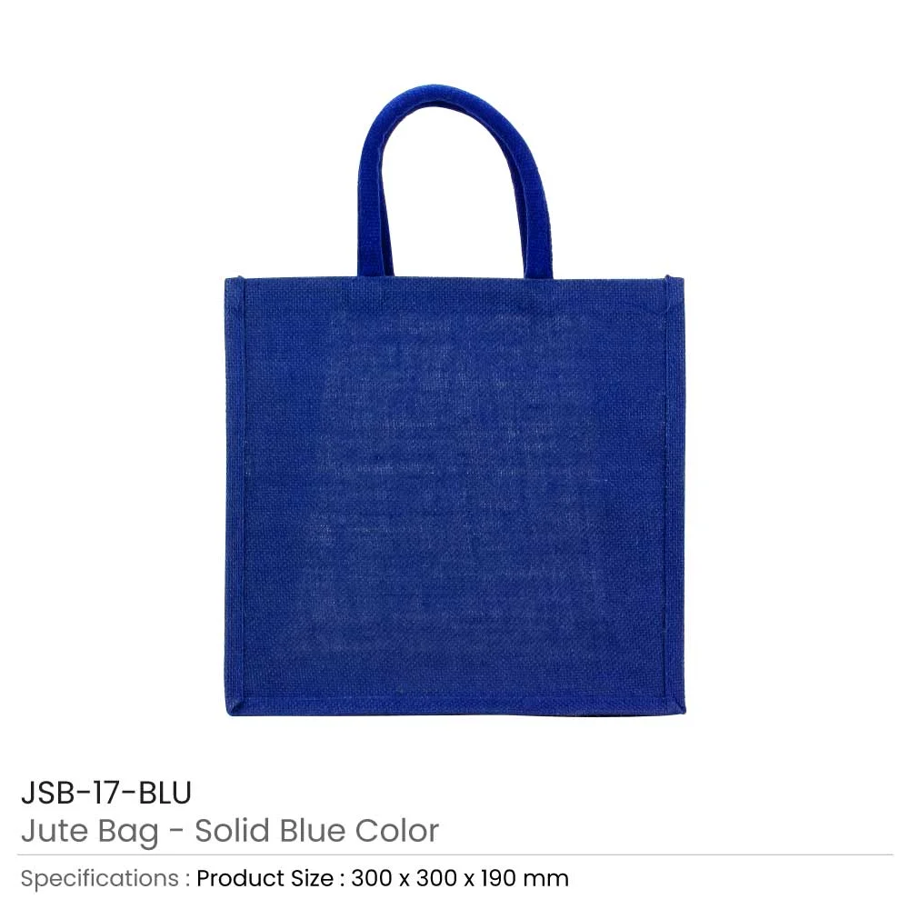 Reusable Square Jute Shopping Bags