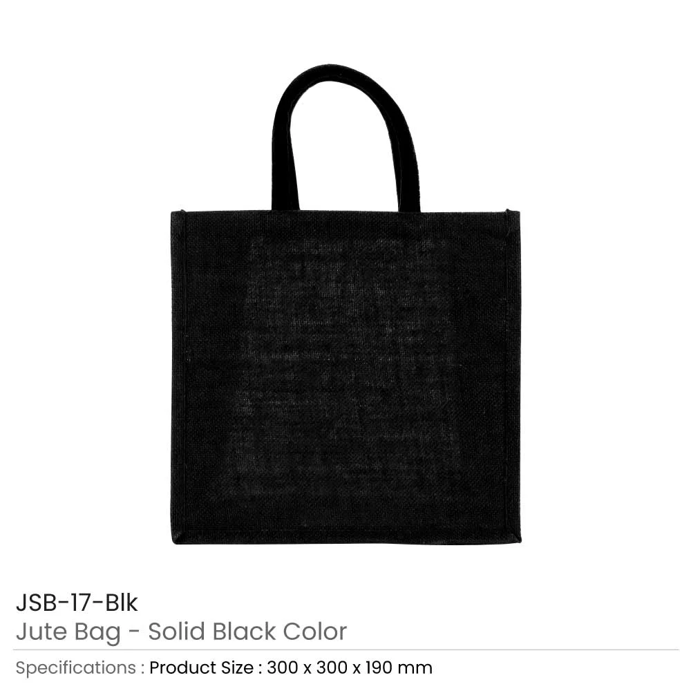 Reusable Square Jute Shopping Bags