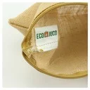 Natural Jute Zipper Pouch