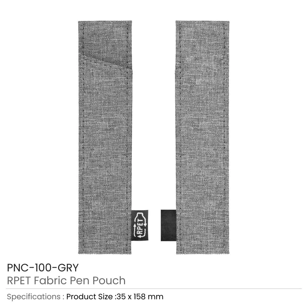 39606 - RPET-Fabric-Pen-Pouch-PNC-100-GRY-Details