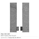 RPET Fabric Pen Pouch