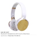 39509 - Bluetooth-Headphone-with-Bamboo-Touch-EAR-B5-WHT-Details