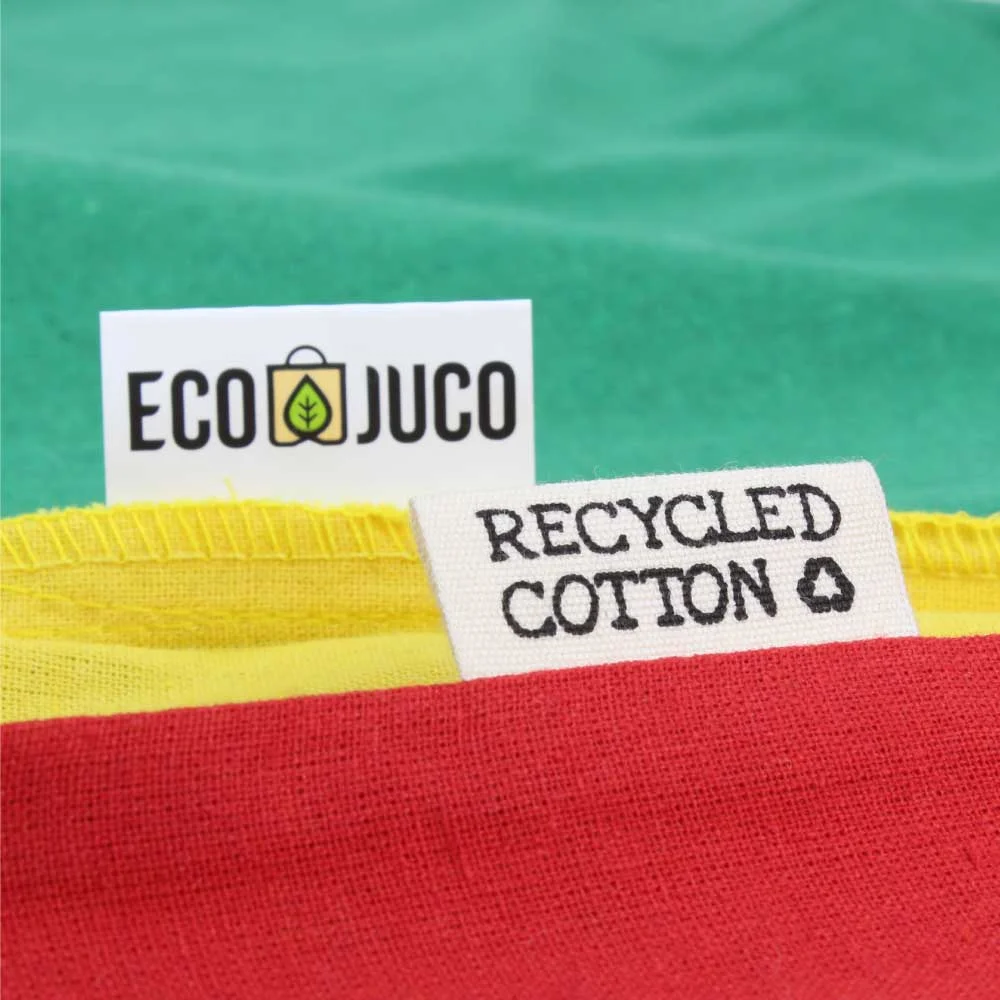Recycled Cotton Bags, Durable Long Strap