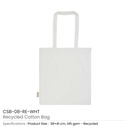 29675 - Recycled-Cotton-Bags-White-CSB-08-RE-WHT