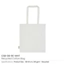 Recycled Cotton Bags, Durable Long Strap