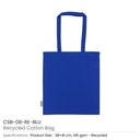 29675 - Recycled-Cotton-Bags-Blue-CSB-08-RE-BLU