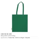 Recycled Cotton Bags, Durable Long Strap