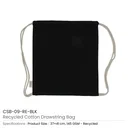 Recycled Drawstring Cotton Bags